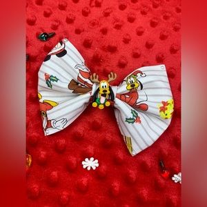 Pluto fabric hair bow